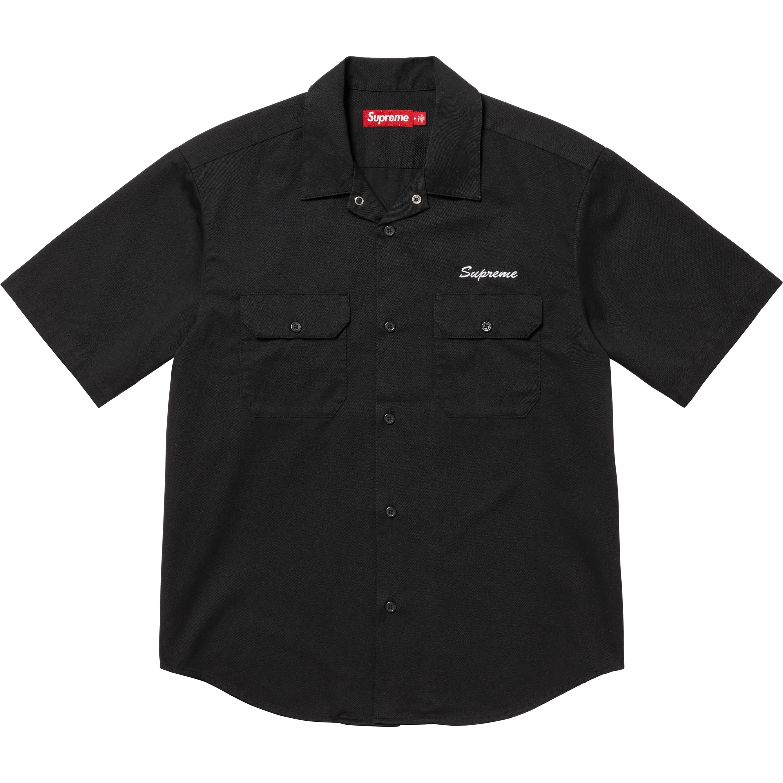 Rhinestone Pin Up S/S Work Shirt view 11